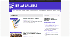 Desktop Screenshot of ieslasgalletas.org